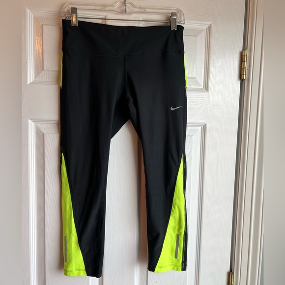 Nike Running Dri-Fit women’s leggings sz M - Picture 1 of 12